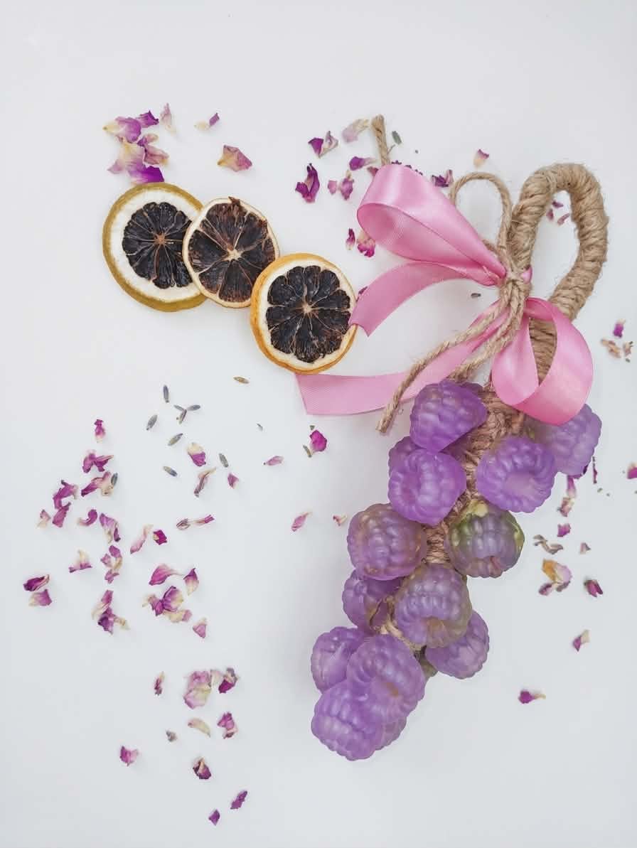 handmade grape soap
