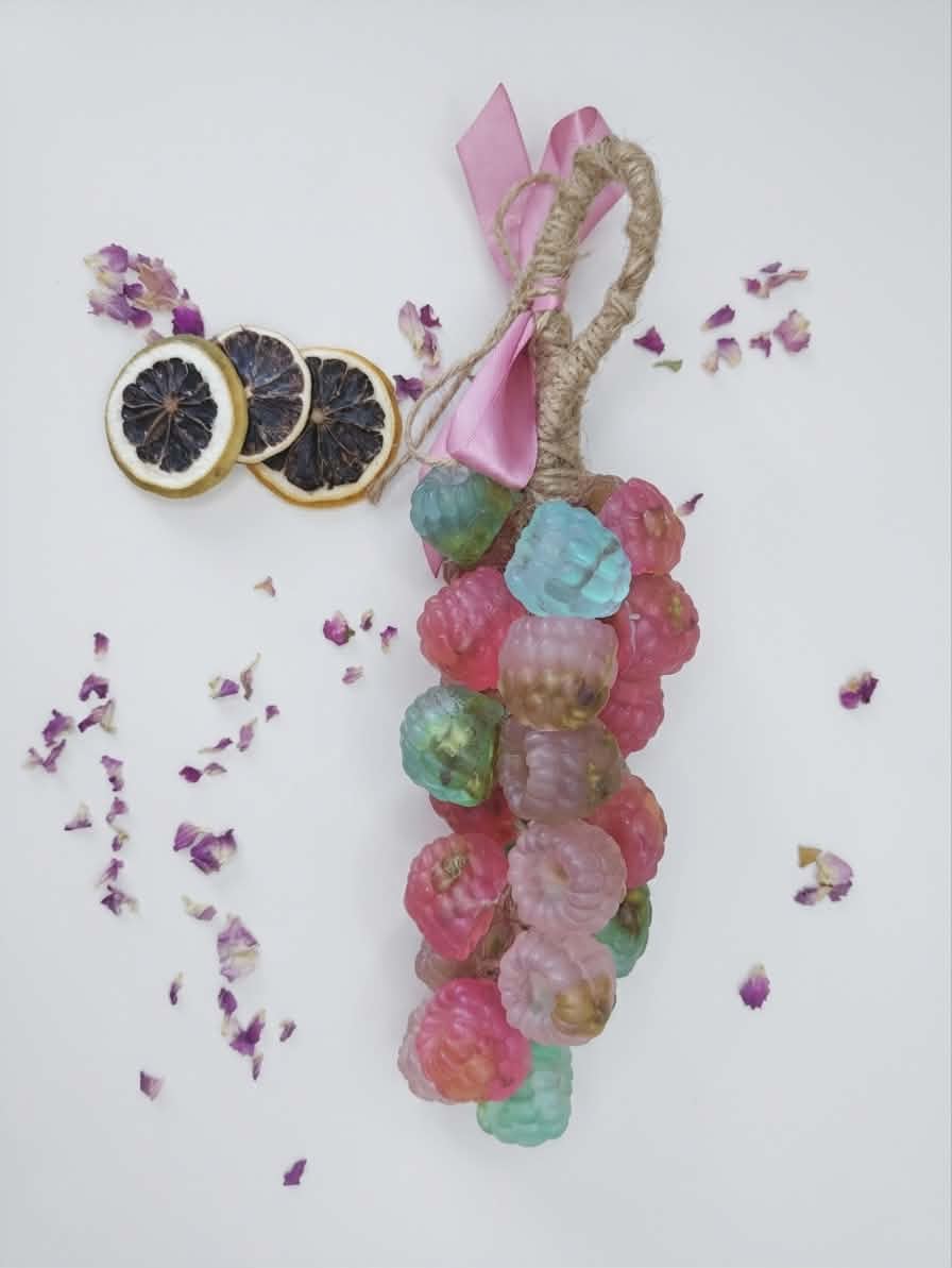 handmade grape soap