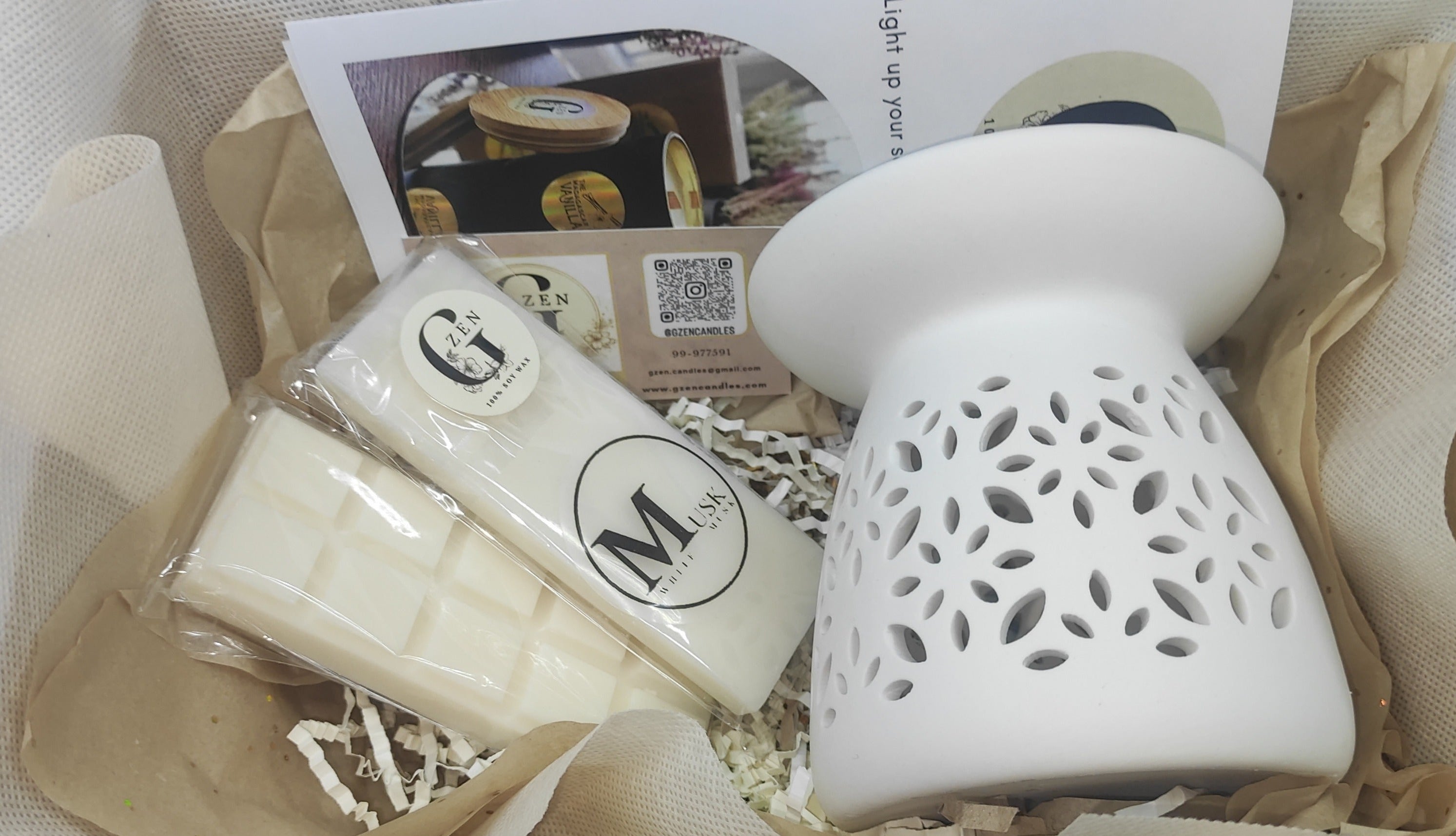 Gzen Candles Luxury Aromatherapy Set