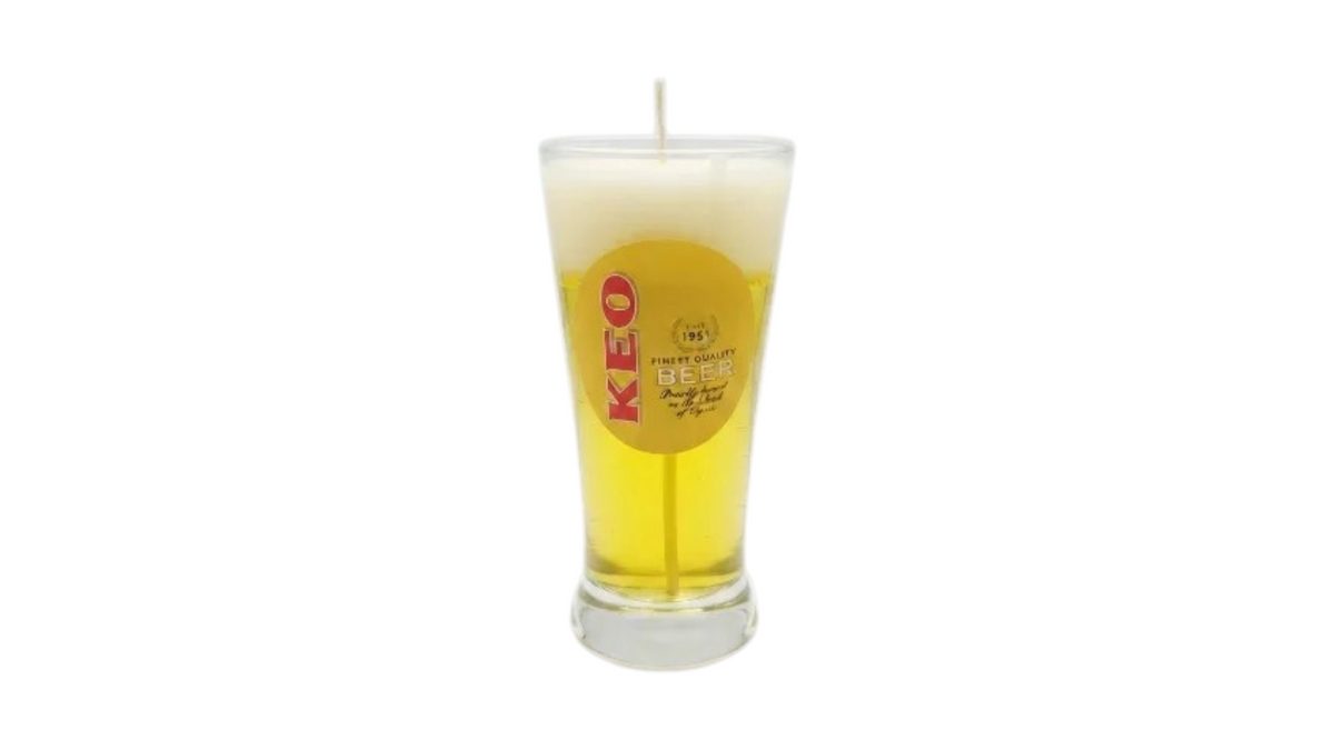 Handmade Beer Candle – KEO-Limited Edition
