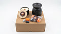 Pumpkin Pie 225g soy candle, ceramic burner & wax melts. Σετ halloween για δώρο , με κερί σόγιας 225g με ξύλινο φυτίλι, κεραμικό καυστήρα σε σχήμα κολόκυθας και wax melts με άρωμα κολοκυθόπιτας.