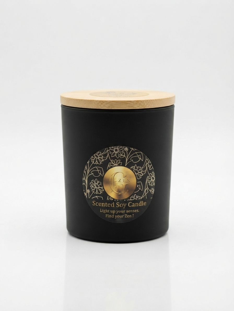 Scented Soy Candle | wood wick | 400gr