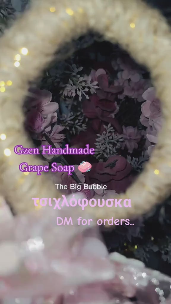 Handmade Grape Soap (Pink Color)