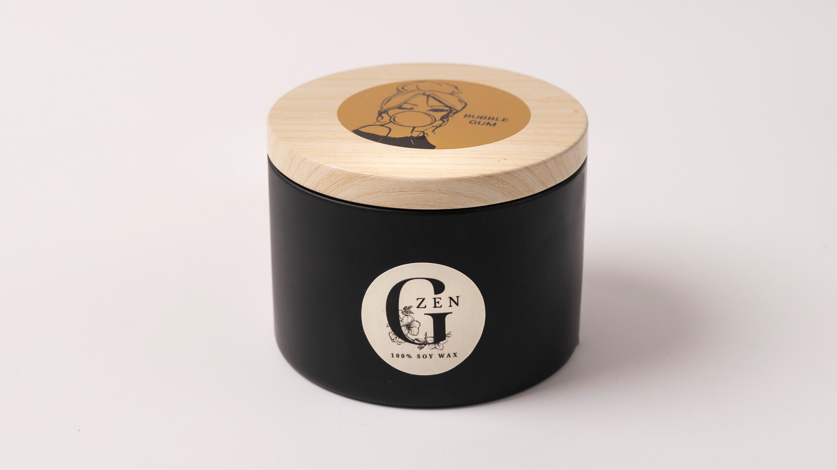 Luxury Wood Wick Scented Soy Candle in Metal Tin (225g)