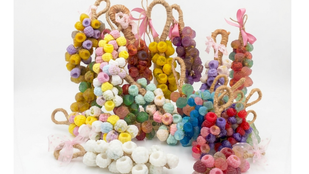 Luxury Grape Soap Bunch on a Rope (400g)