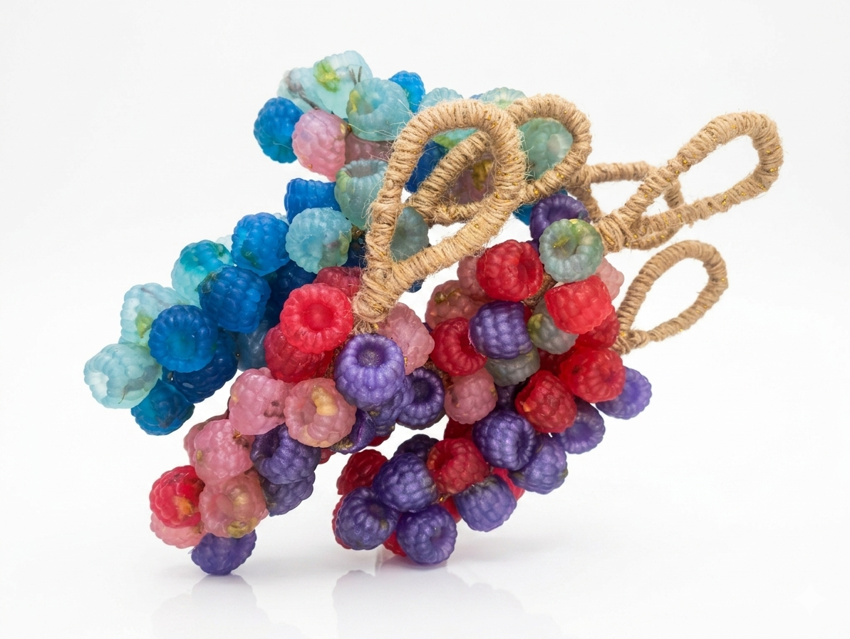 Luxury Grape Soap Bunch on a Rope (400g)