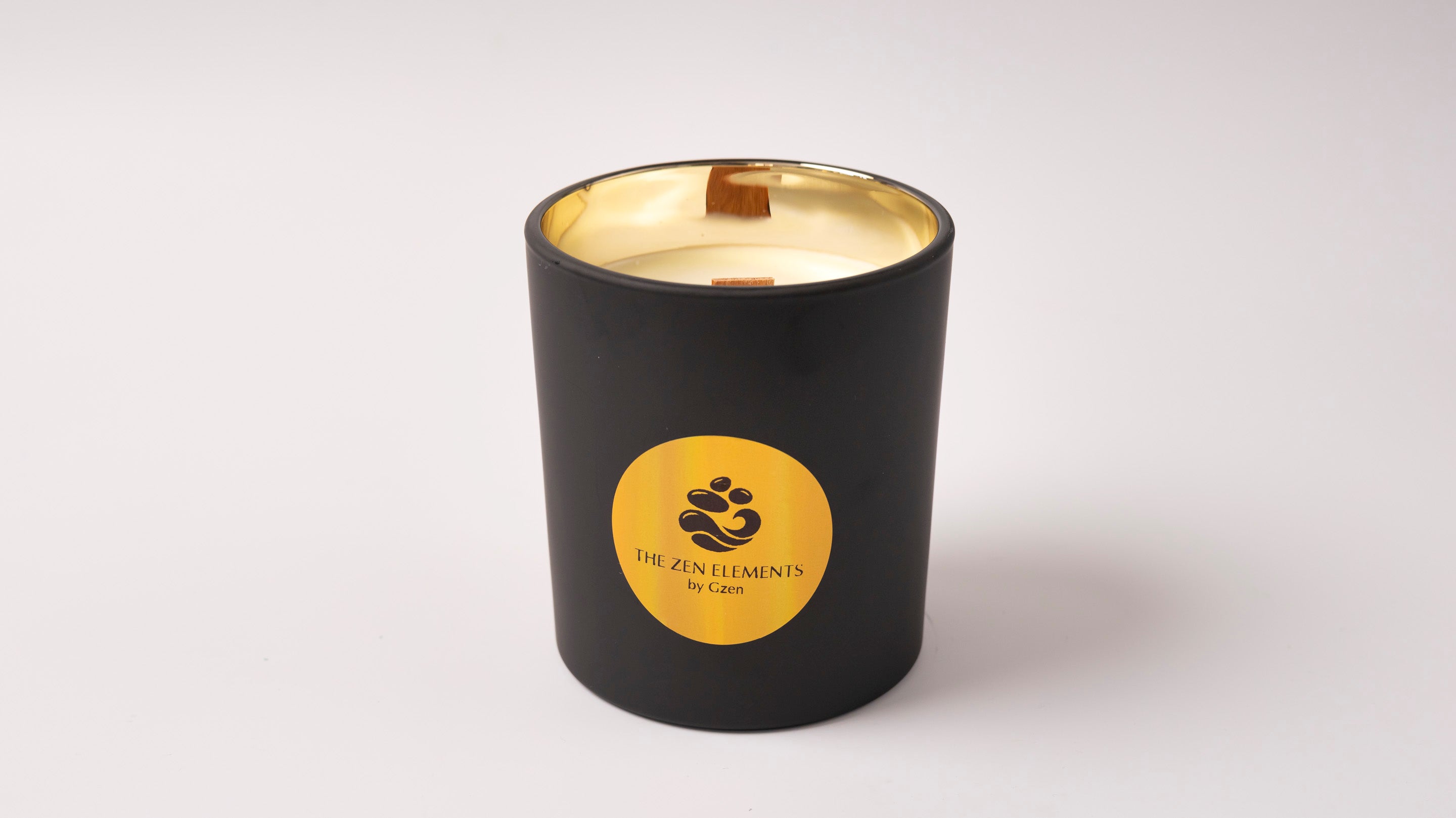 the zen elements soy scented canlde by gzen candle