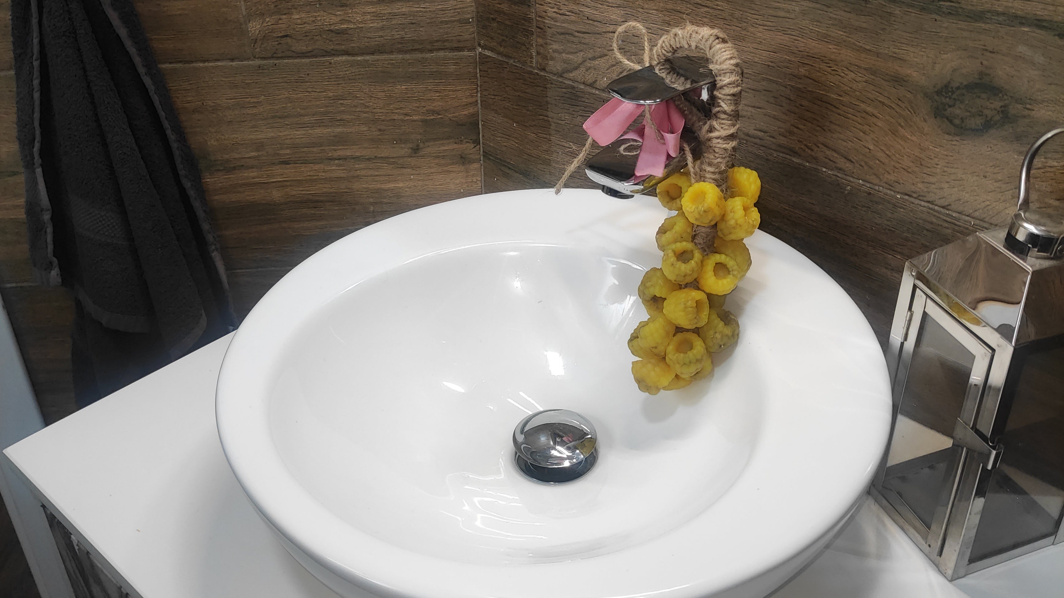 Luxury Grape Soap Bunch on a Rope (400g)
