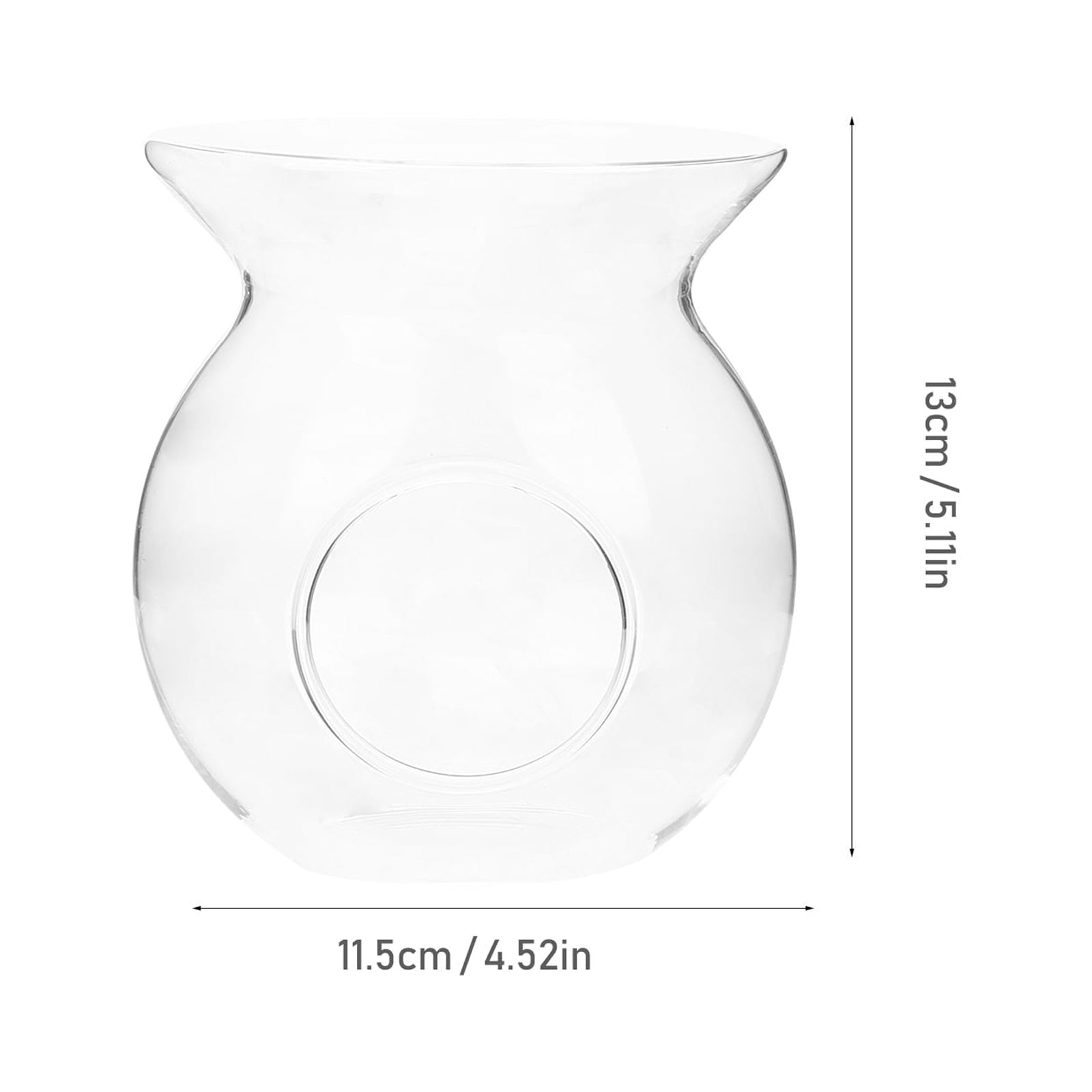 gzen luxury large warmer for wax melt glass 