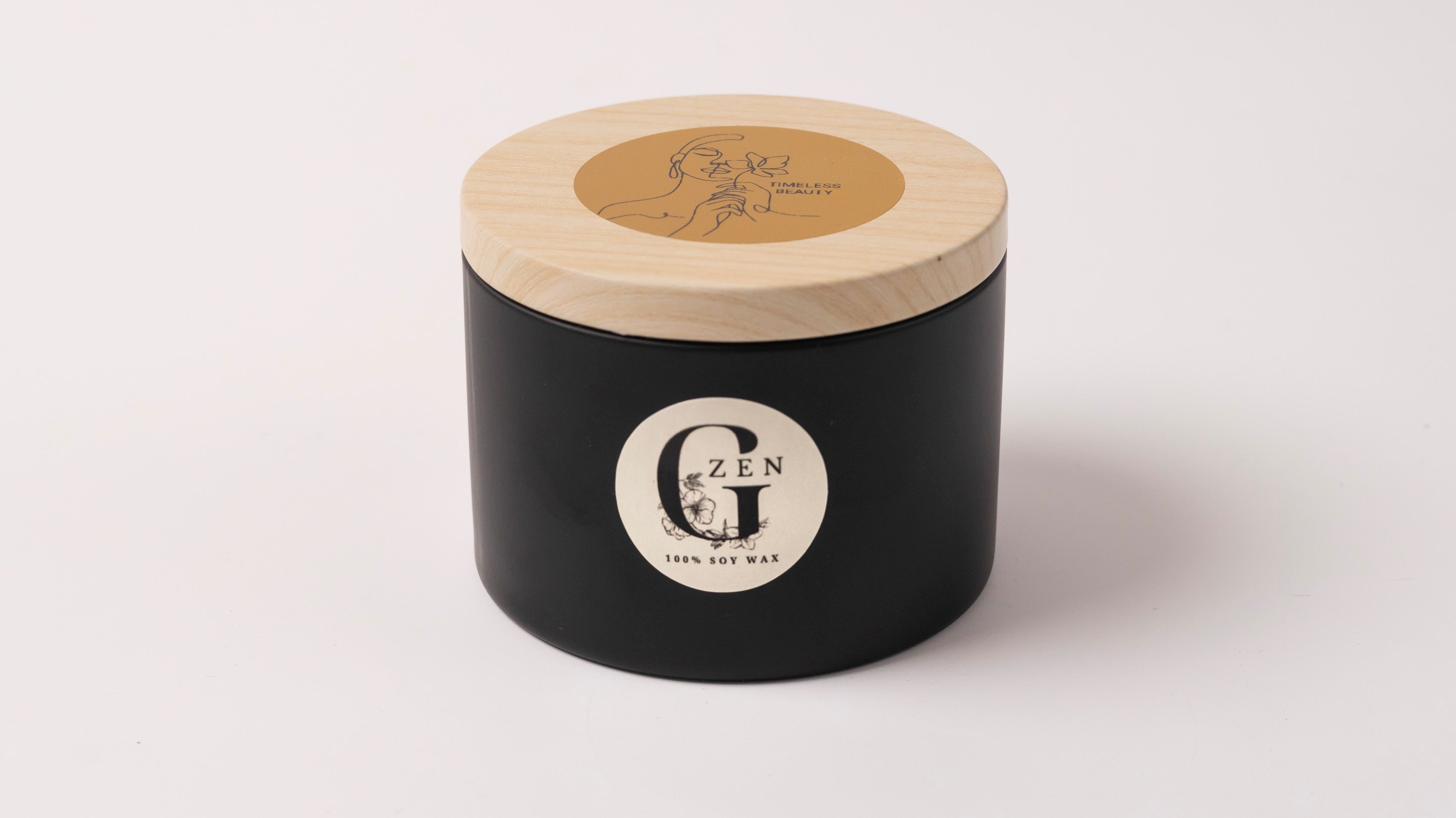 Luxury Wood Wick Scented Soy Candle in Metal Tin (225g)