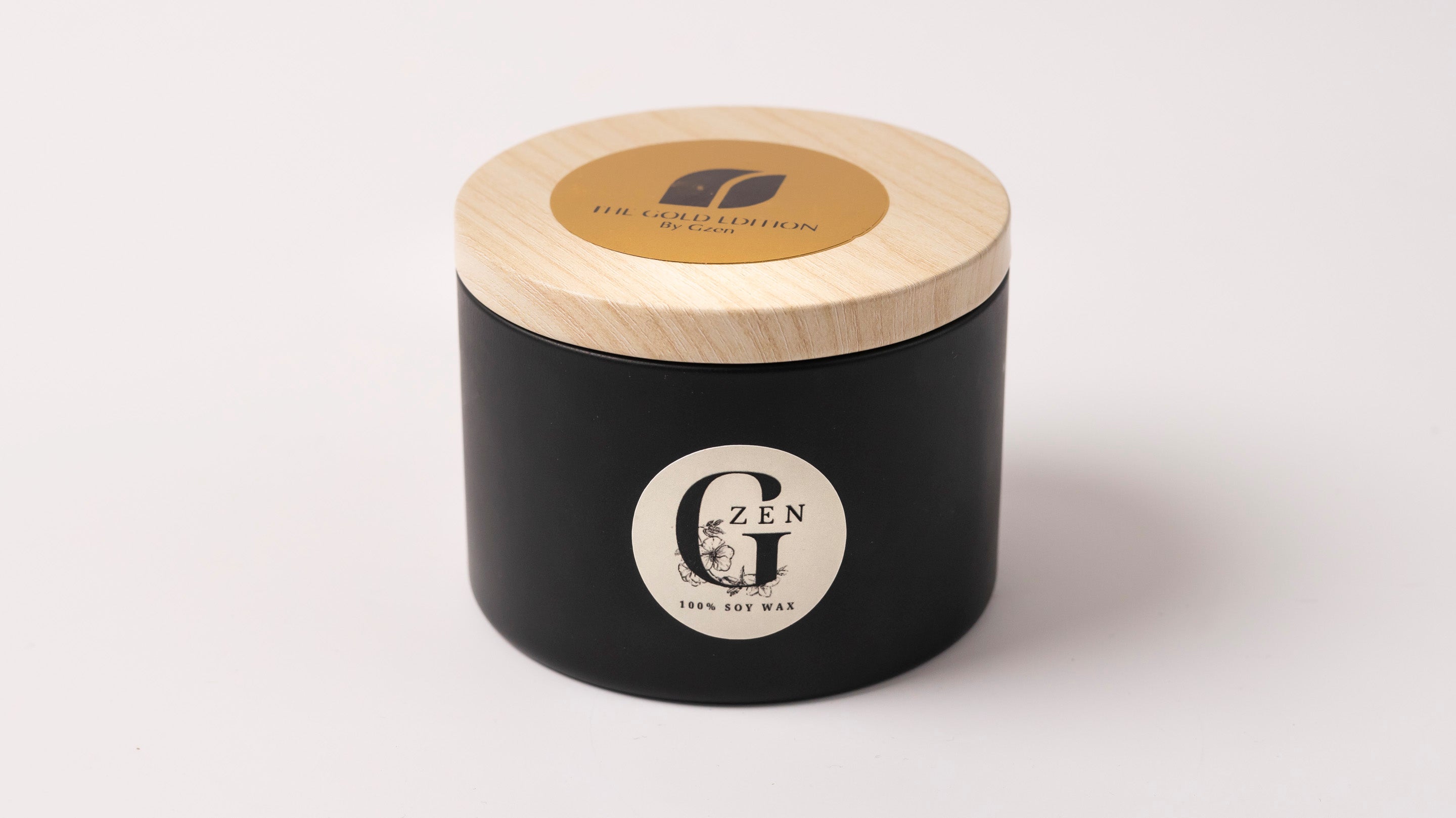Luxury Wood Wick Scented Soy Candle in Metal Tin (225g)