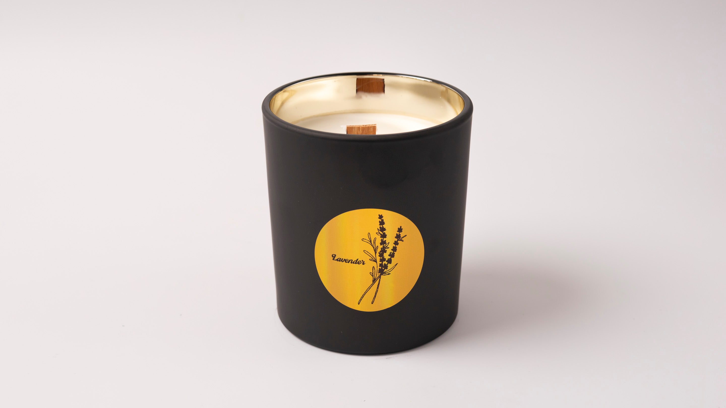 scented soy candle lavender 
