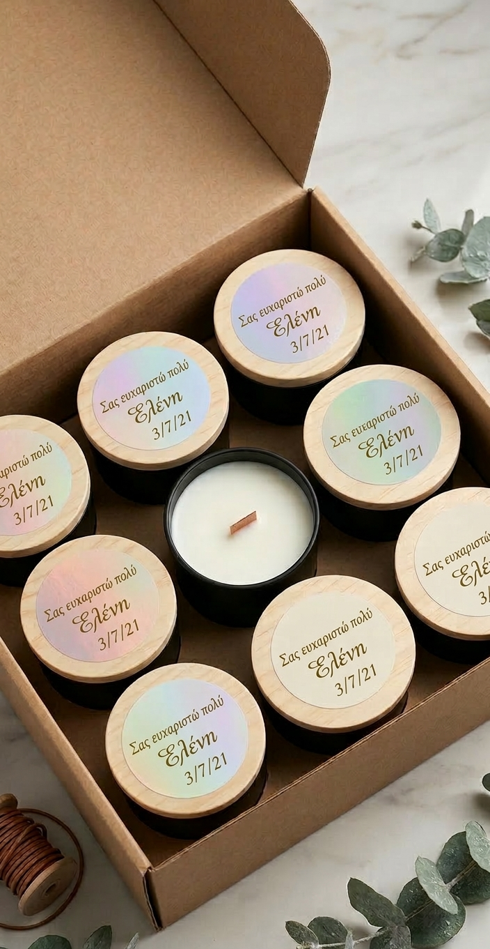 Gzen Cndles-χειροποιητα δωρα για εκδηλώσεις και events-handmade event favors and gifts -μπομπονιέρα κερι mpomponiera keri-bobonierak keri 