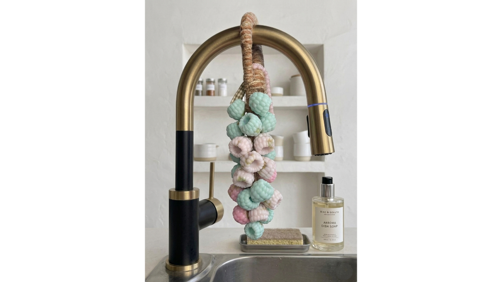 Luxury Grape Soap Bunch on a Rope (400g)