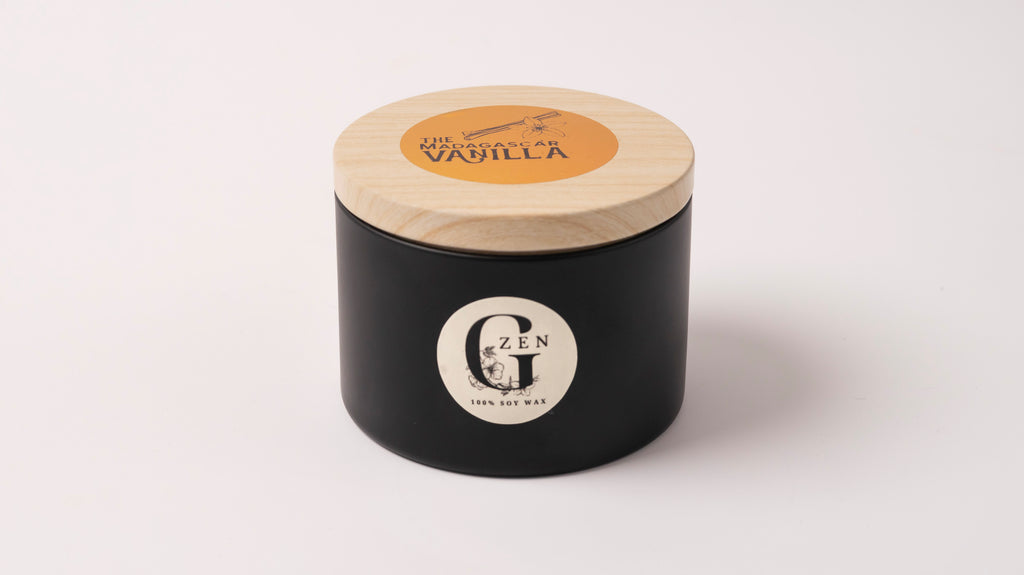 Luxury Wood Wick Scented Soy Candle in Metal Tin (225g)