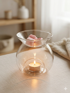 gzen luxury large warmer for wax melt glass 