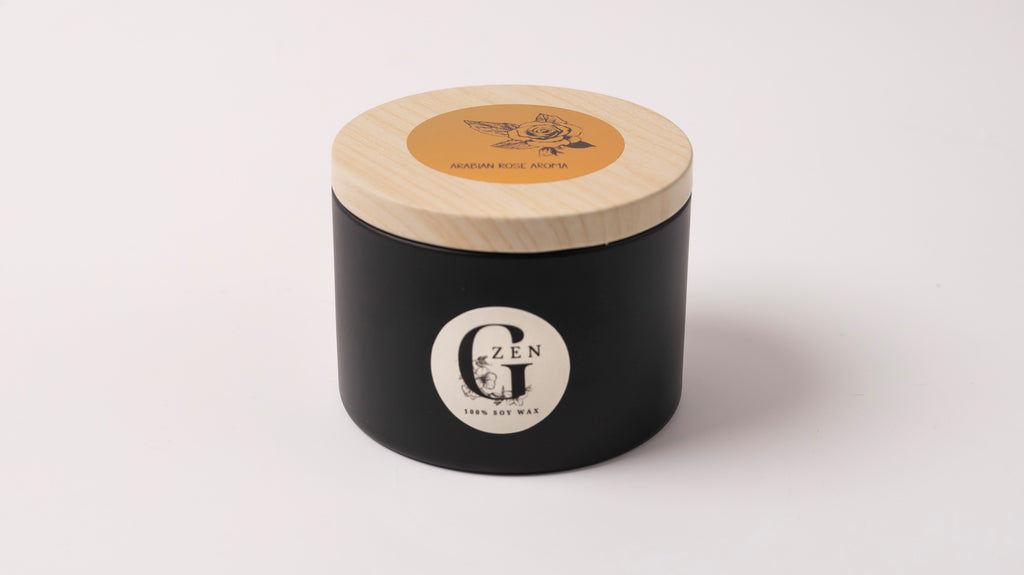 Luxury Wood Wick Scented Soy Candle in Metal Tin (225g)