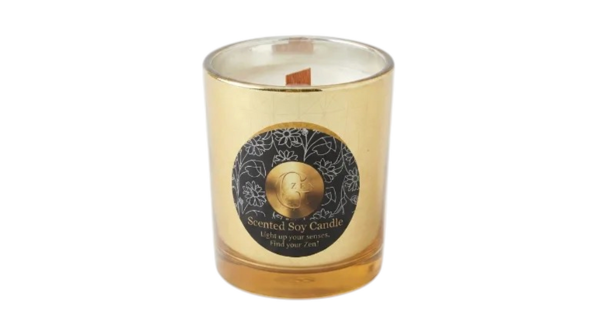 Limited Edition Sicilian Almond Soy Candle | Wood Wick | 400g