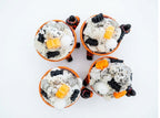 whipped candle desert Halloween cyprus soy candle 