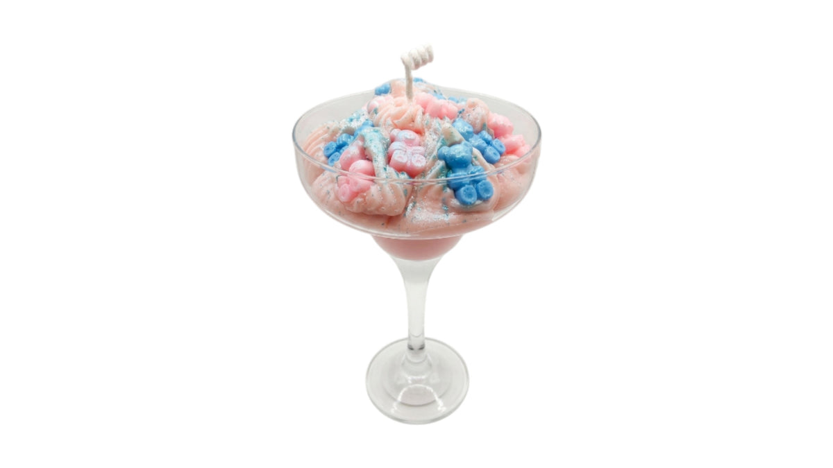 Handmade Soy Candle "Sweet Bubble Bliss"